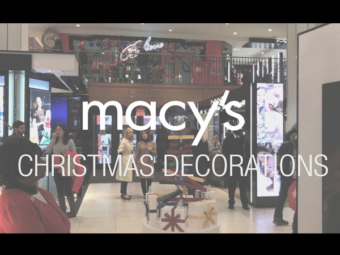 Macy’s Christmas Decorations in NYC